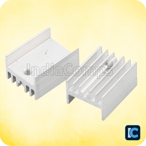 20x15x10mm Aluminum Heat Sink for TO-220 Package 20x15x10mm Aluminum Heat Sink for TO-220 Package